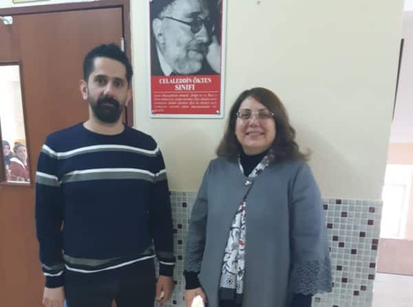 Yazar Tahir  Fatih Andı´nın Okulumuza ziyareti